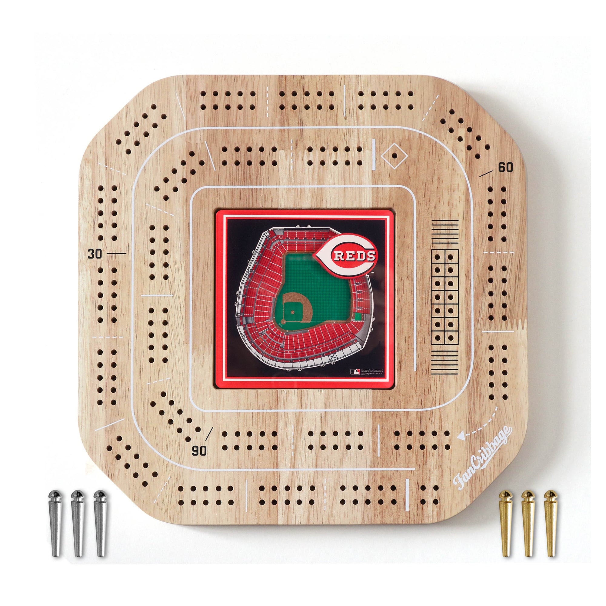 IDNA Cincinnati Reds StadiumView Cribbage Game