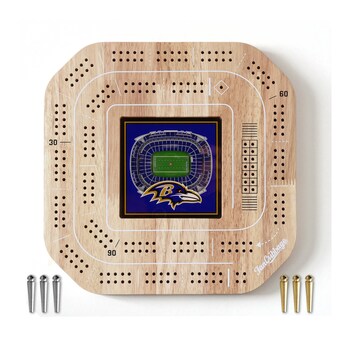 IDNA Baltimore Ravens StadiumView Cribbage Game