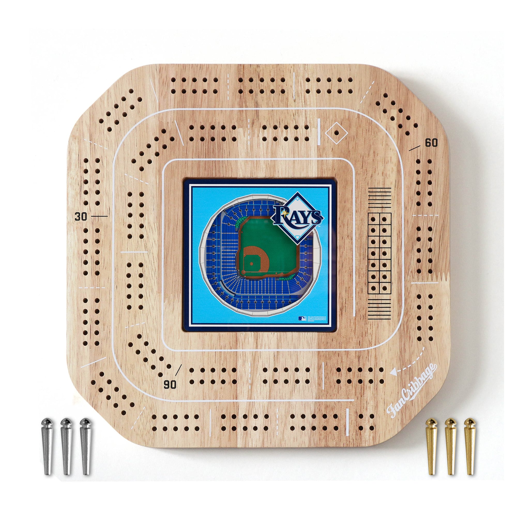 IDNA Tampa Bay Rays StadiumView Cribbage Game