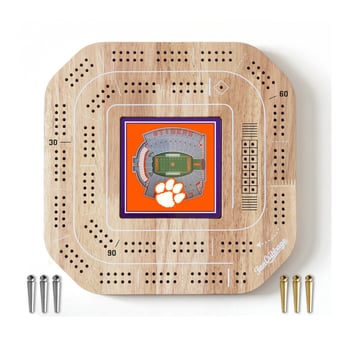 IDNA Clemson Tigers StadiumView Cribbage Game