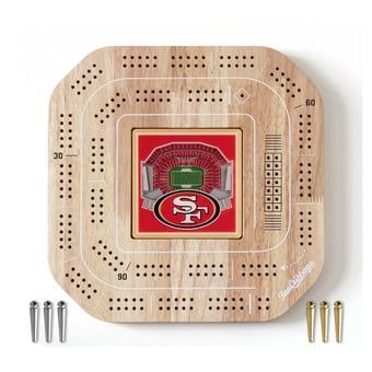 IDNA San Francisco 49ers StadiumView Cribbage Game