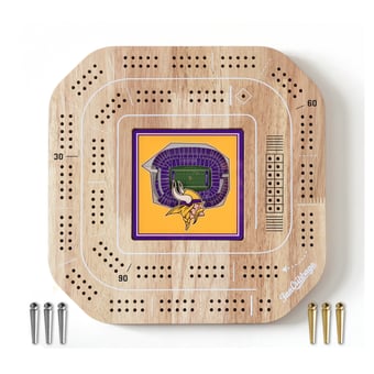 IDNA Minnesota Vikings StadiumView Cribbage Game