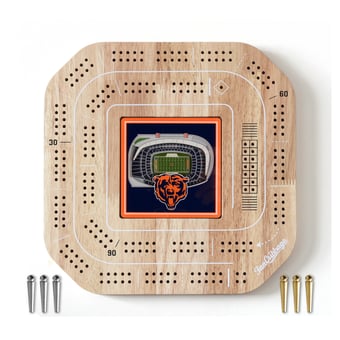 IDNA Chicago Bears StadiumView Cribbage Game