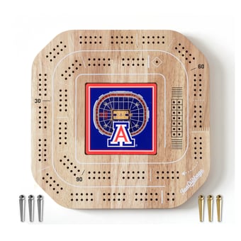 IDNA Arizona Wildcats StadiumView Cribbage Game