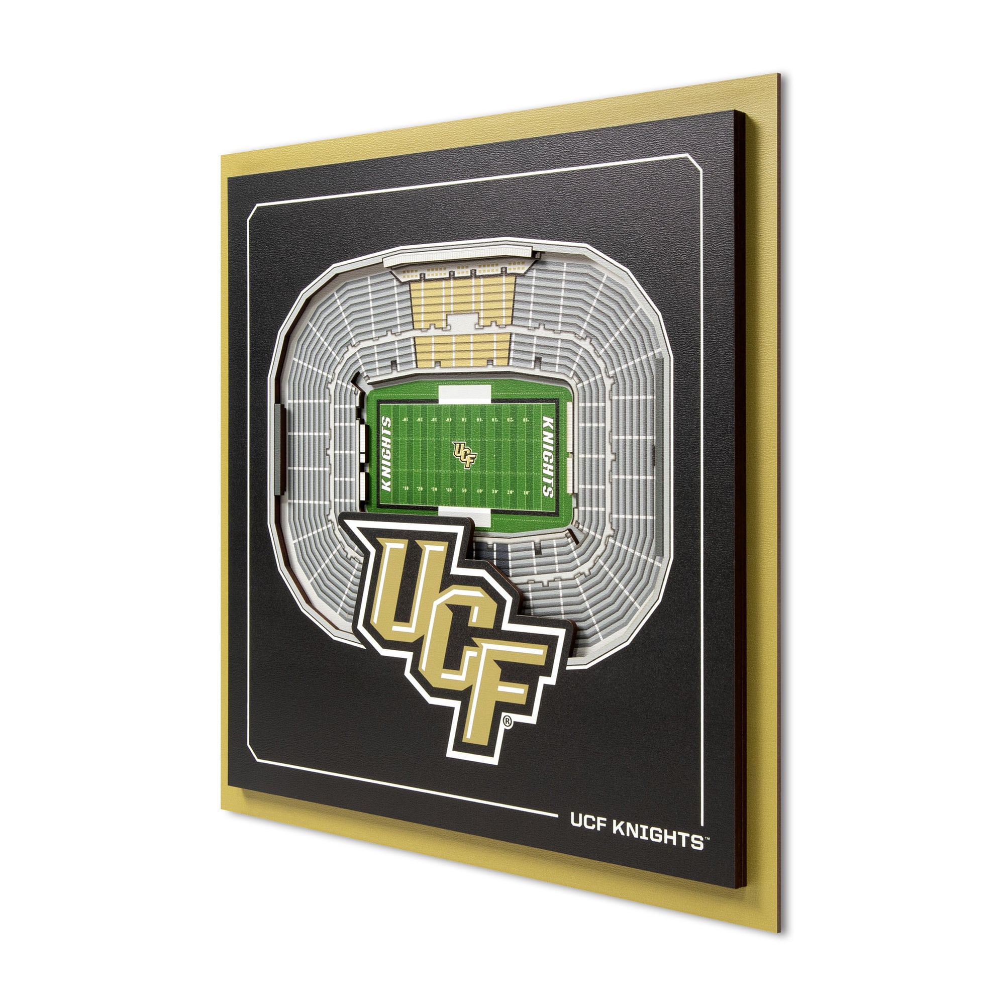 IDNA UCF Knights 12" x 12" Stadium Series 3D Wall Art