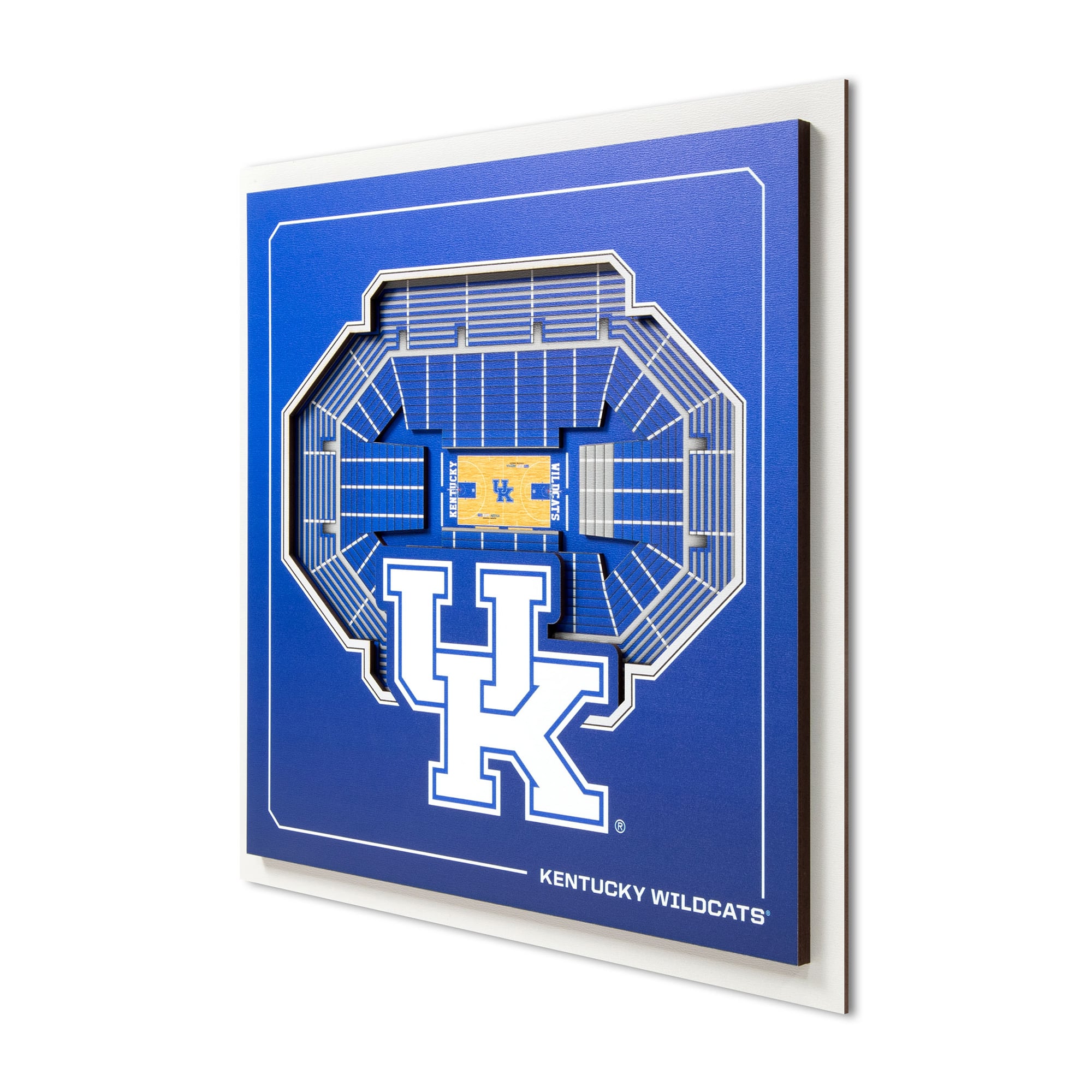 IDNA Kentucky Wildcats 12" x 12" Stadium Series 3D Wall Art