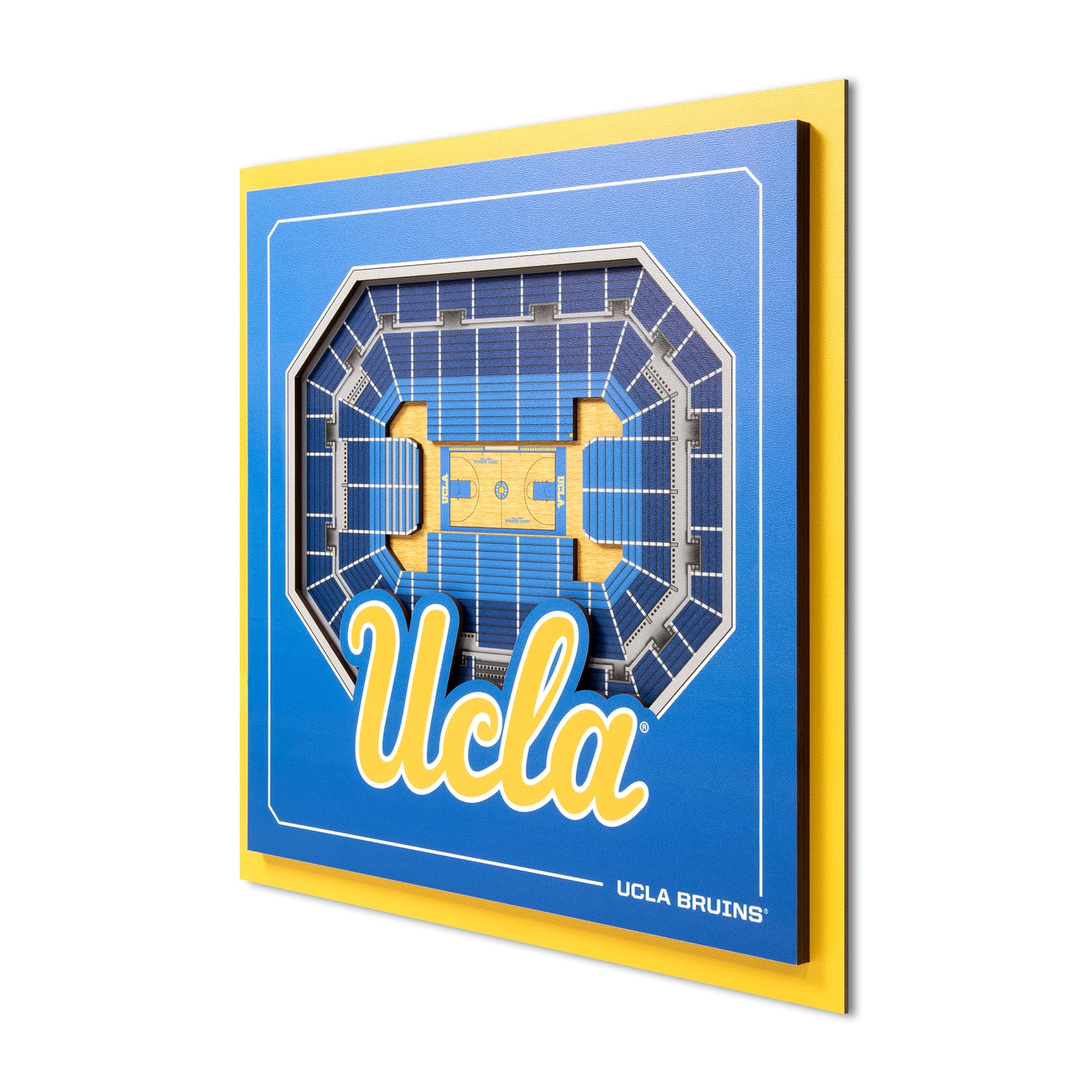 IDNA UCLA Bruins 12" x 12" Stadium Series 3D Wall Art