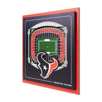 IDNA Houston Texans 12" x 12" Stadium Series 3D Wall Art