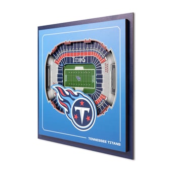 IDNA Tennessee Titans 12" x 12" Stadium Series 3D Wall Art