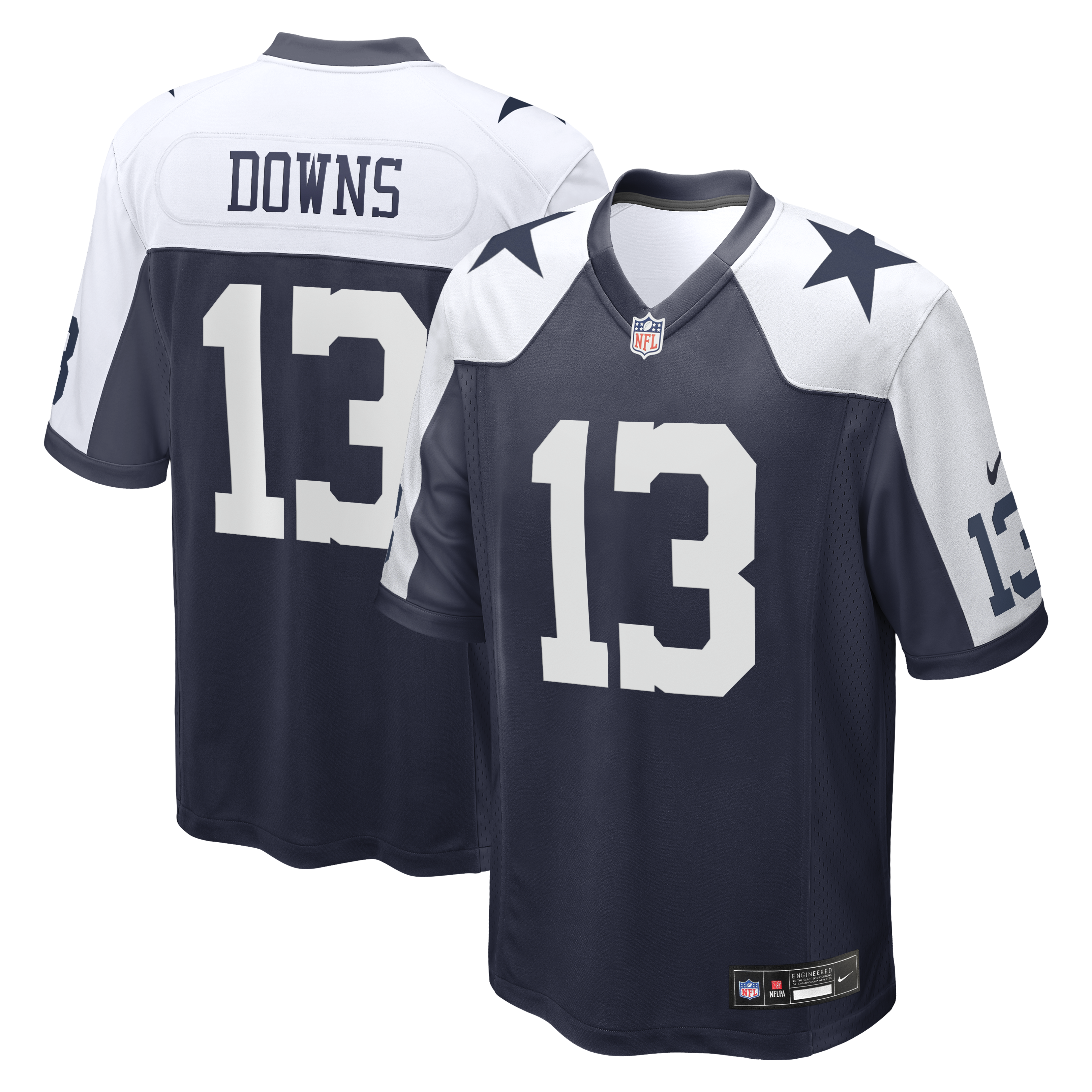 Nike Men's Caleb Downs Navy Dallas Cowboys Alternate Game Jersey - Navy