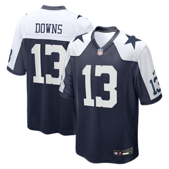 Men's Nike Caleb Downs Navy Dallas Cowboys Alternate Game Jersey