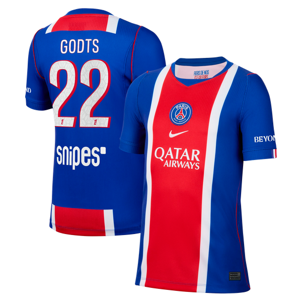 Maillot Domicile Stadium PSG Nike 26/27 - Enfant avec flocage Godts 22