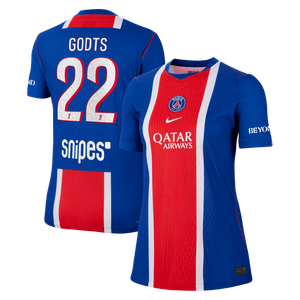 Maillot Domicile Match PSG Nike Aero-FIT 26/27 - Femme avec flocage Godts 22, vue 2