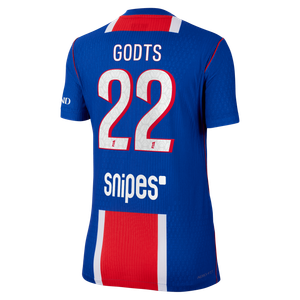 Maillot Domicile Match PSG Nike Aero-FIT 26/27 - Femme avec flocage Godts 22, vue 4