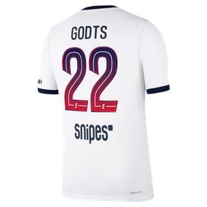 Maillot Extérieur Match PSG Nike Aero-FIT 26/27 avec flocage Godts 22, vue 4