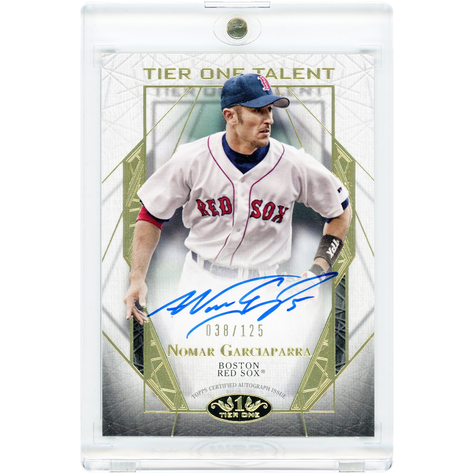 Nomar Garciaparra Boston Red Sox Autographed 2022 Topps Tier One Tier One Talent #T1TA-NG #38/125 Card