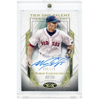 Nomar Garciaparra Boston Red Sox Autographed 2022 Topps Tier One Tier One Talent #T1TA-NG #38/125 Card