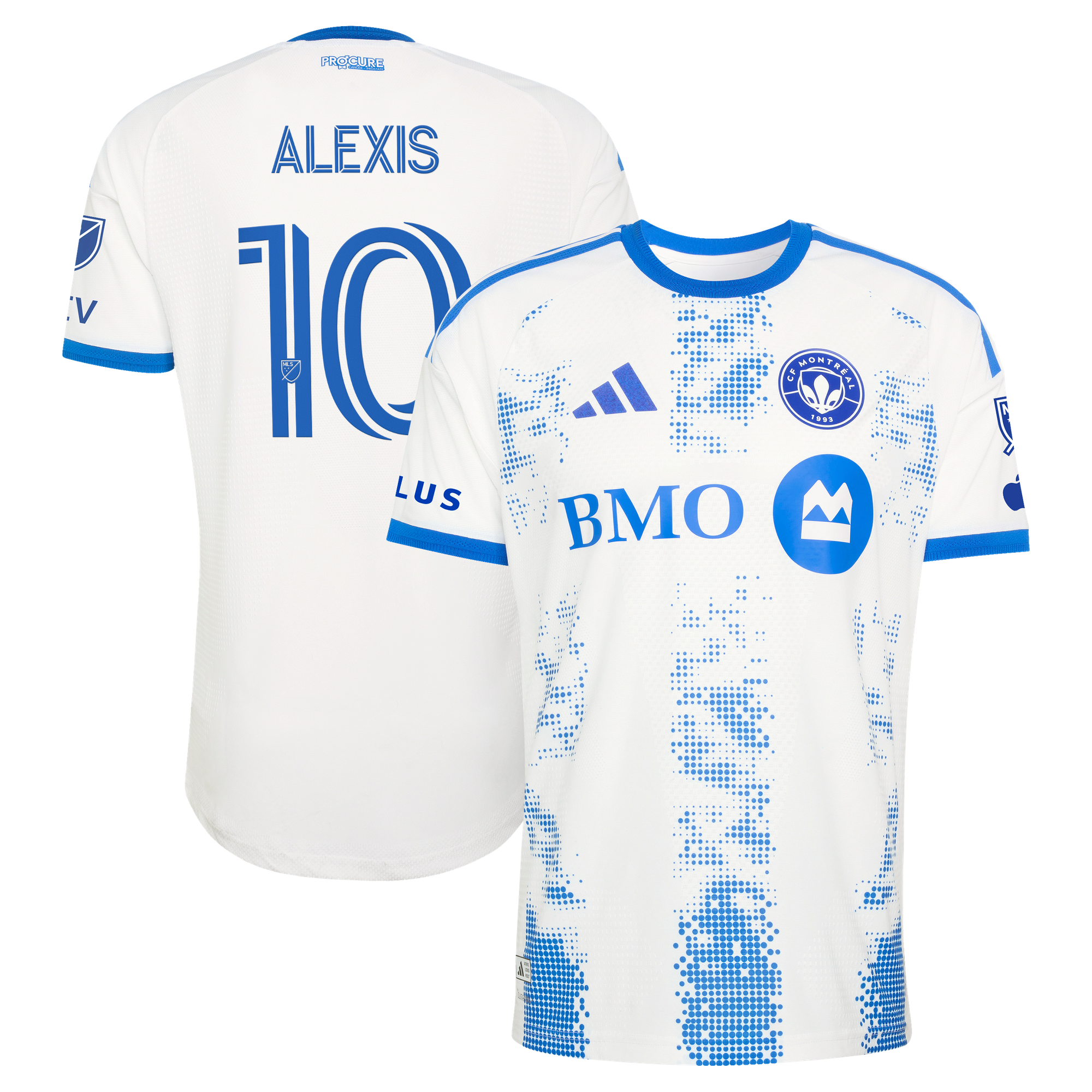 Men's adidas Alexis Sanchez White CF Montreal 2026 The Procure On-Field Authentic Jersey