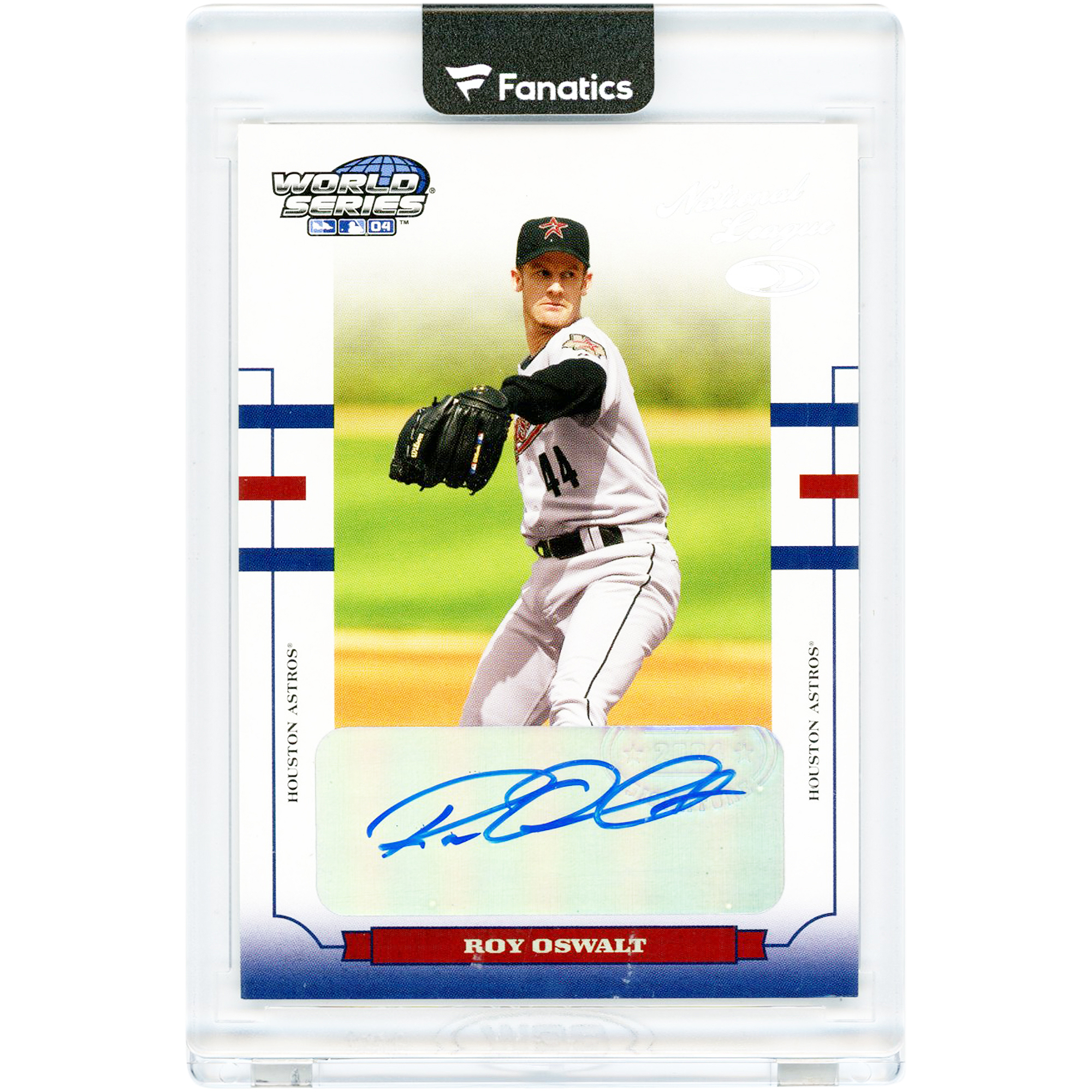 Roy Oswalt Houston Astros Autographed 2004 Donruss National League World Series '04 #WS-84 #7/25 Card
