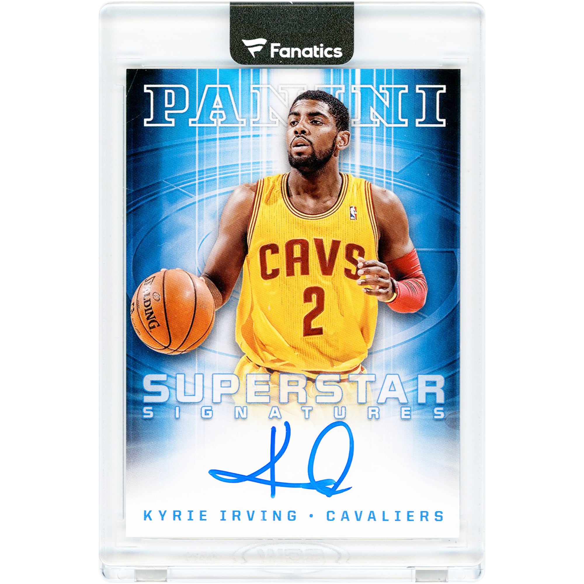 Kyrie Irving Cleveland Cavaliers Autographed 2013-14 Panini Superstar Signatures #3 Card