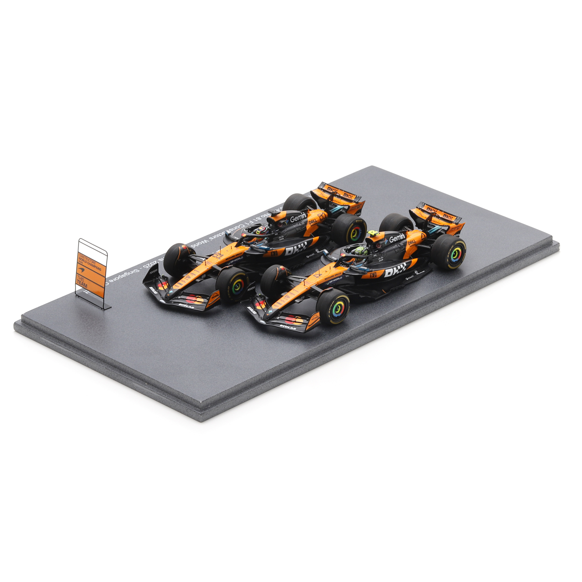 Spark Models Formula 1 McLaren F1 Team 1/43 Scale Die-Cast Car Two-Car Set
