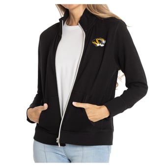 Women's Black Missouri Tigers Fallon Full-Zip Jacket