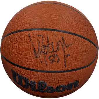 David Robinson San Antonio Spurs Autographed Wilson Official Game Basketball