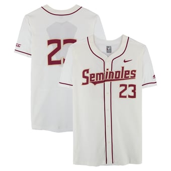 Florida State Seminoles Team-Issued #23 Jersey from the Baseball Program