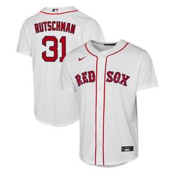 Youth Nike Adley Rutschman White Boston Red Sox Home Replica Jersey