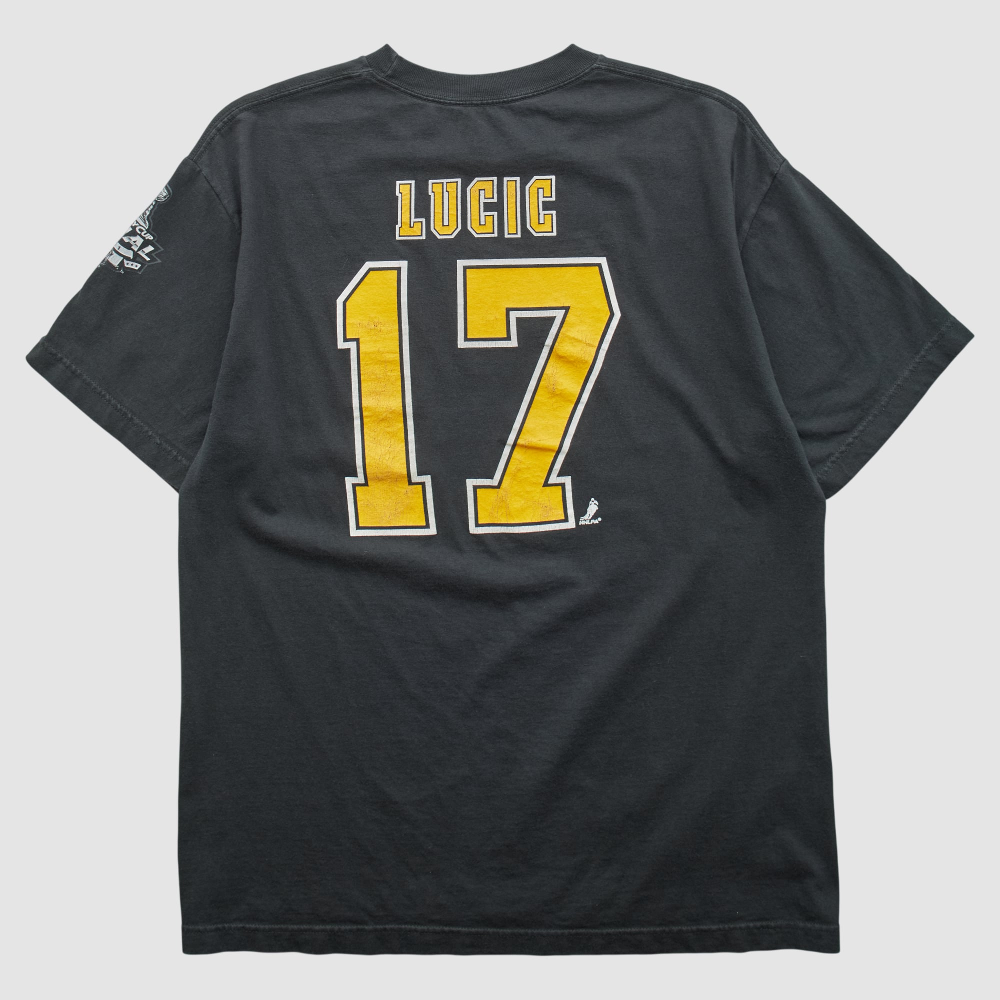 Boston Bruins Reebok 2010s T-shirt - Black - M by Fanatics Real Vintage