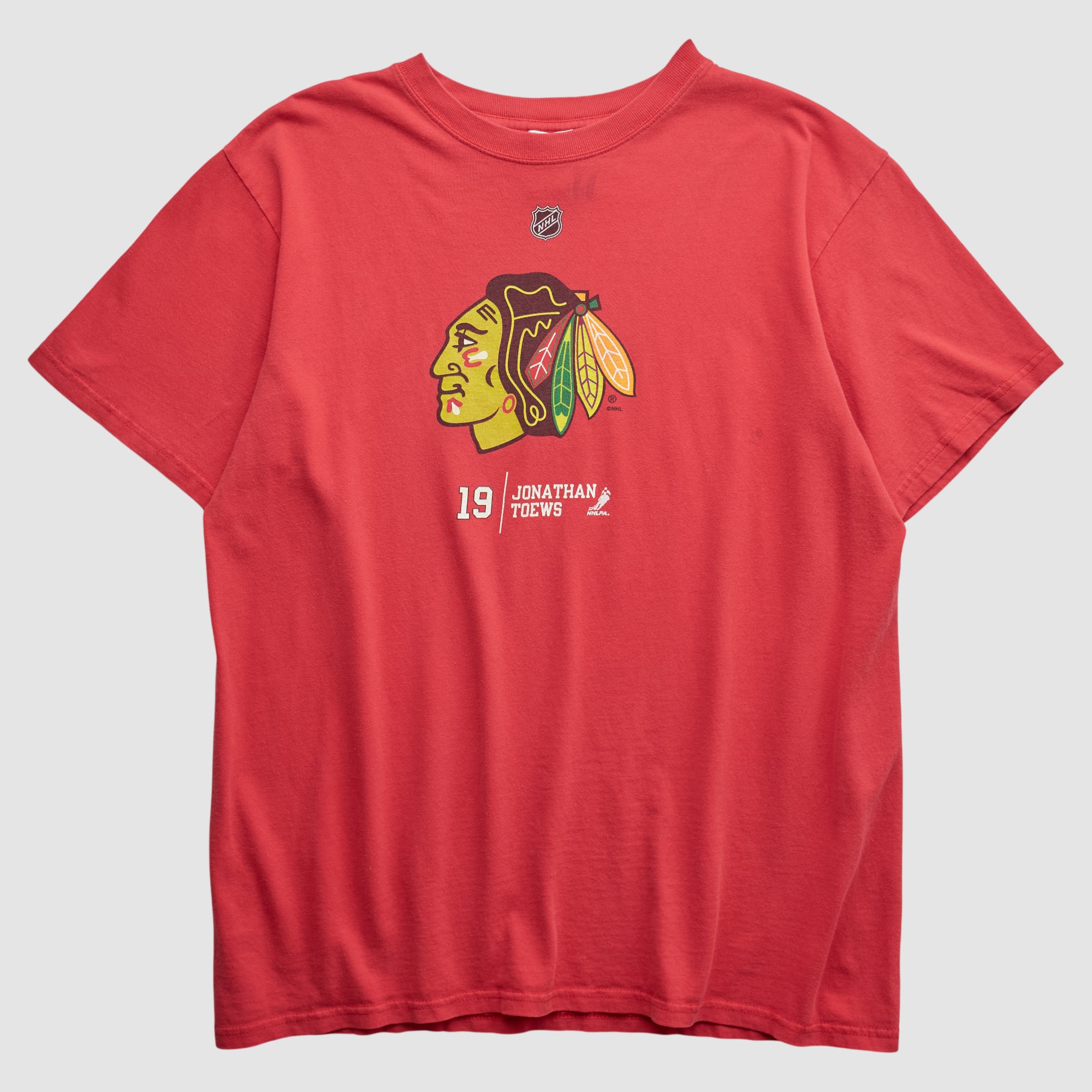 Chicago Blackhawks NHL 2010s T-shirt - Red - L by Fanatics Real Vintage