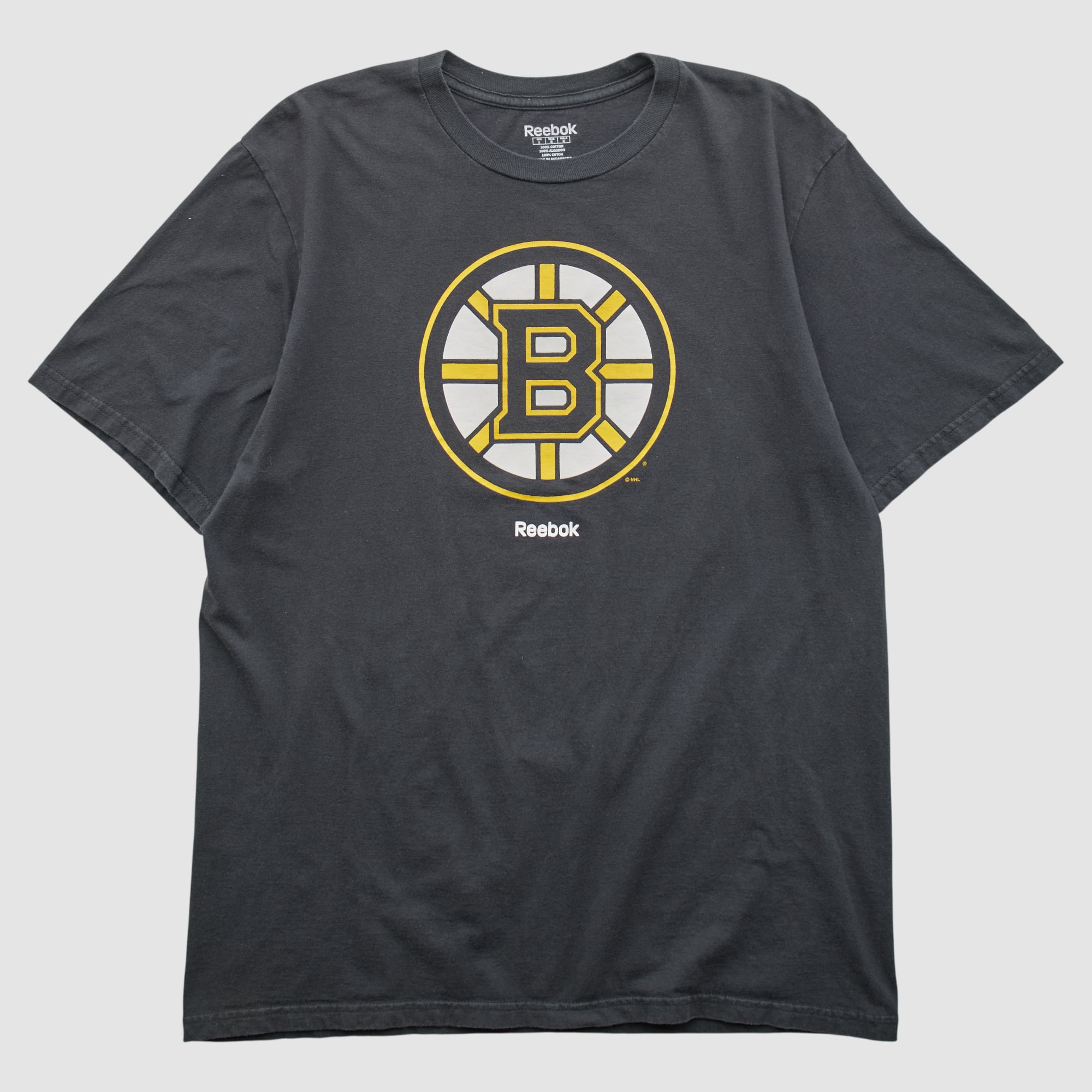 Boston Bruins Reebok 2010s T-shirt - Black - S by Fanatics Real Vintage