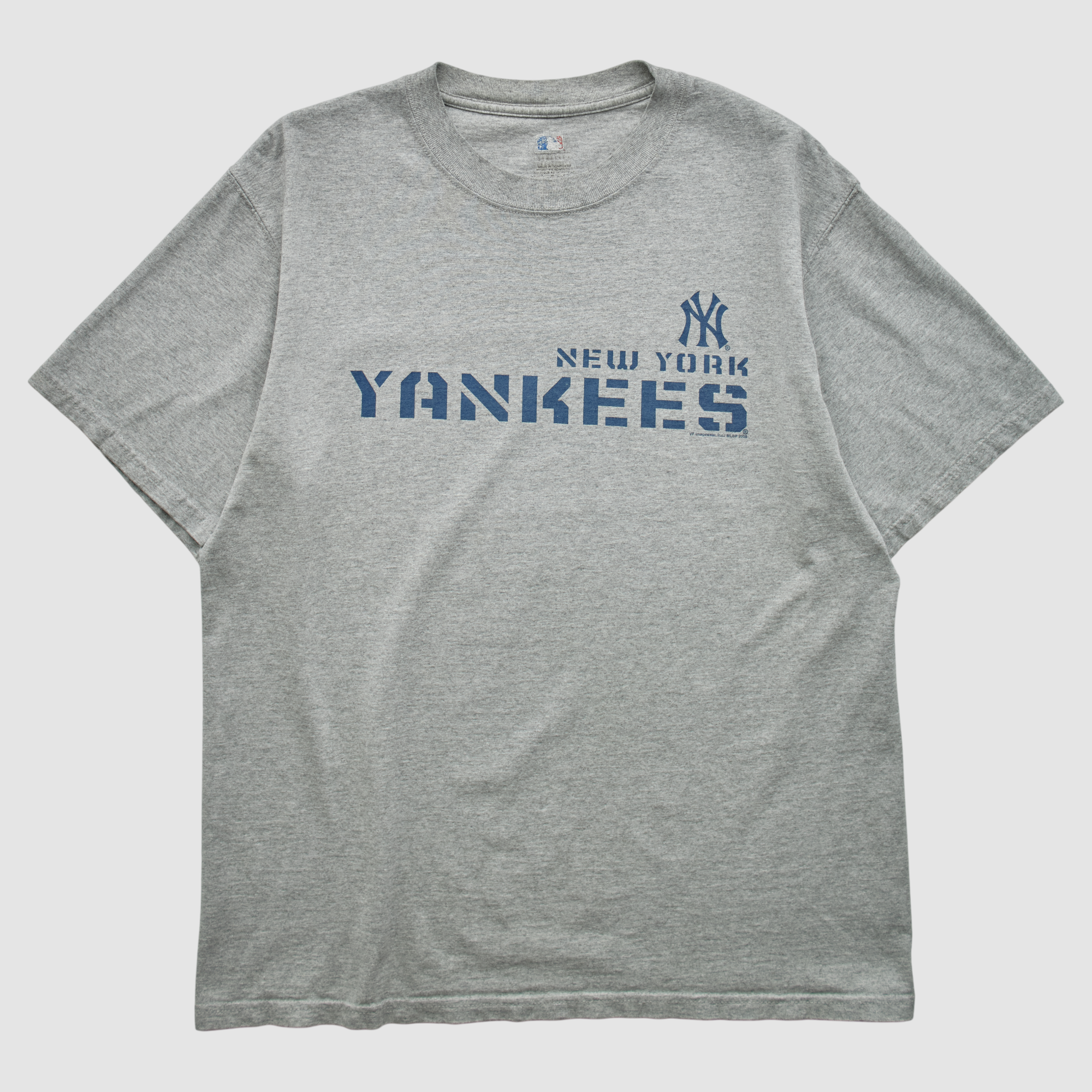 New York Yankees MLB 2008 T-shirt – Heather Gray – M by Fanatics Real Vintage