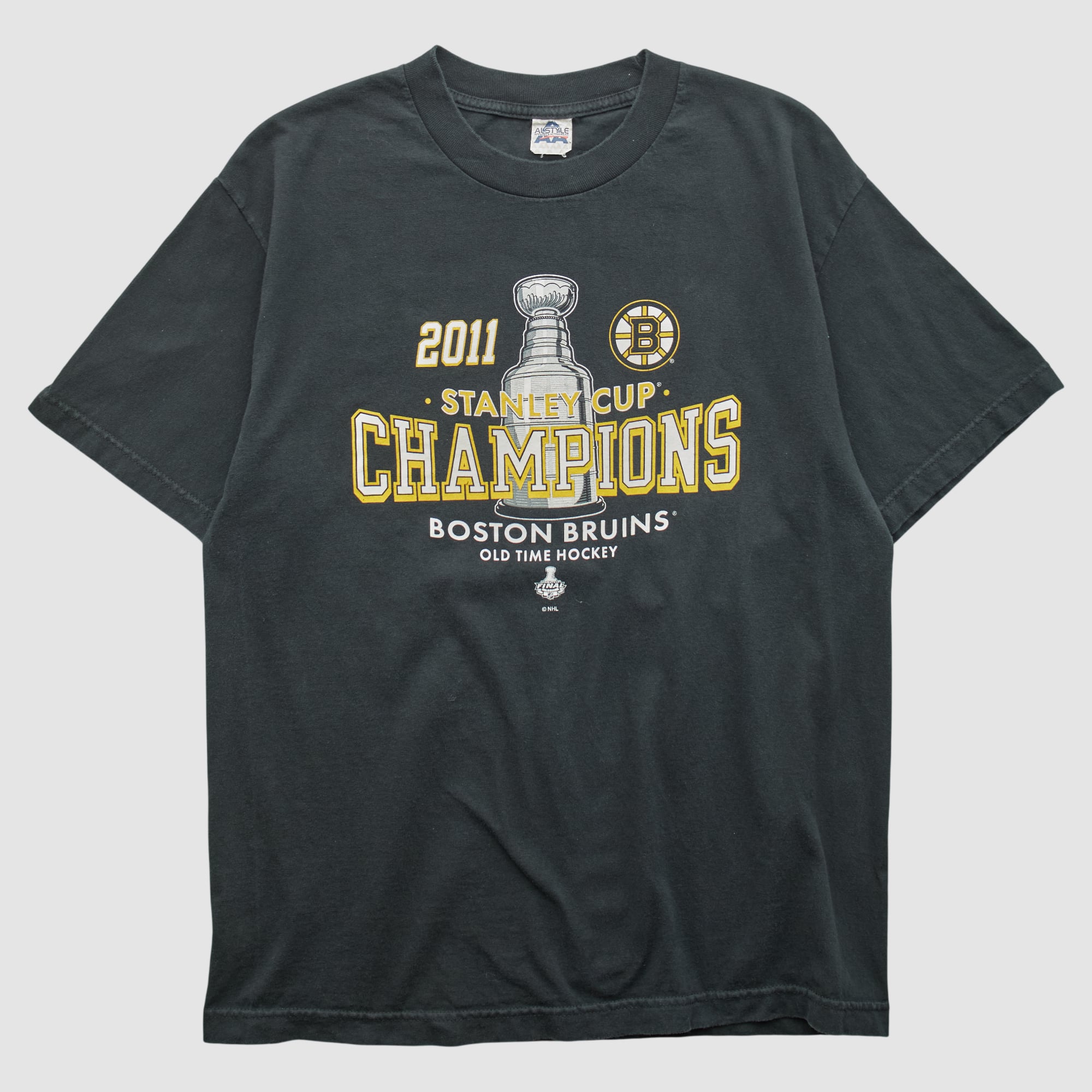 Boston Bruins Alstyle 2011 T-shirt - Black - S by Fanatics Real Vintage