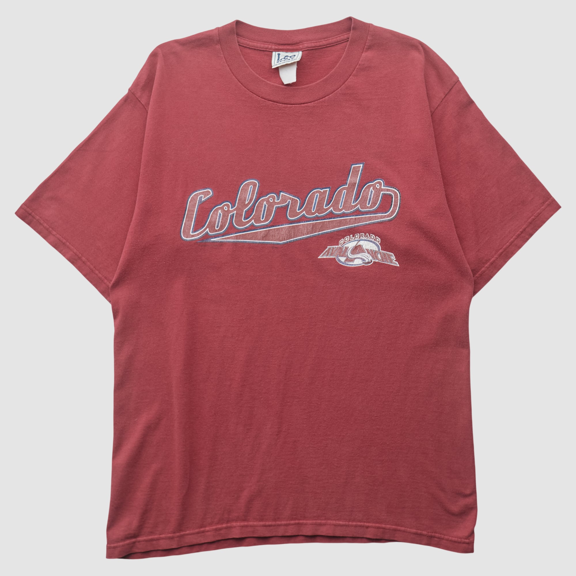 Colorado Avalanche Lee Apparel 2000s T-shirt - Red - S by Fanatics Real Vintage