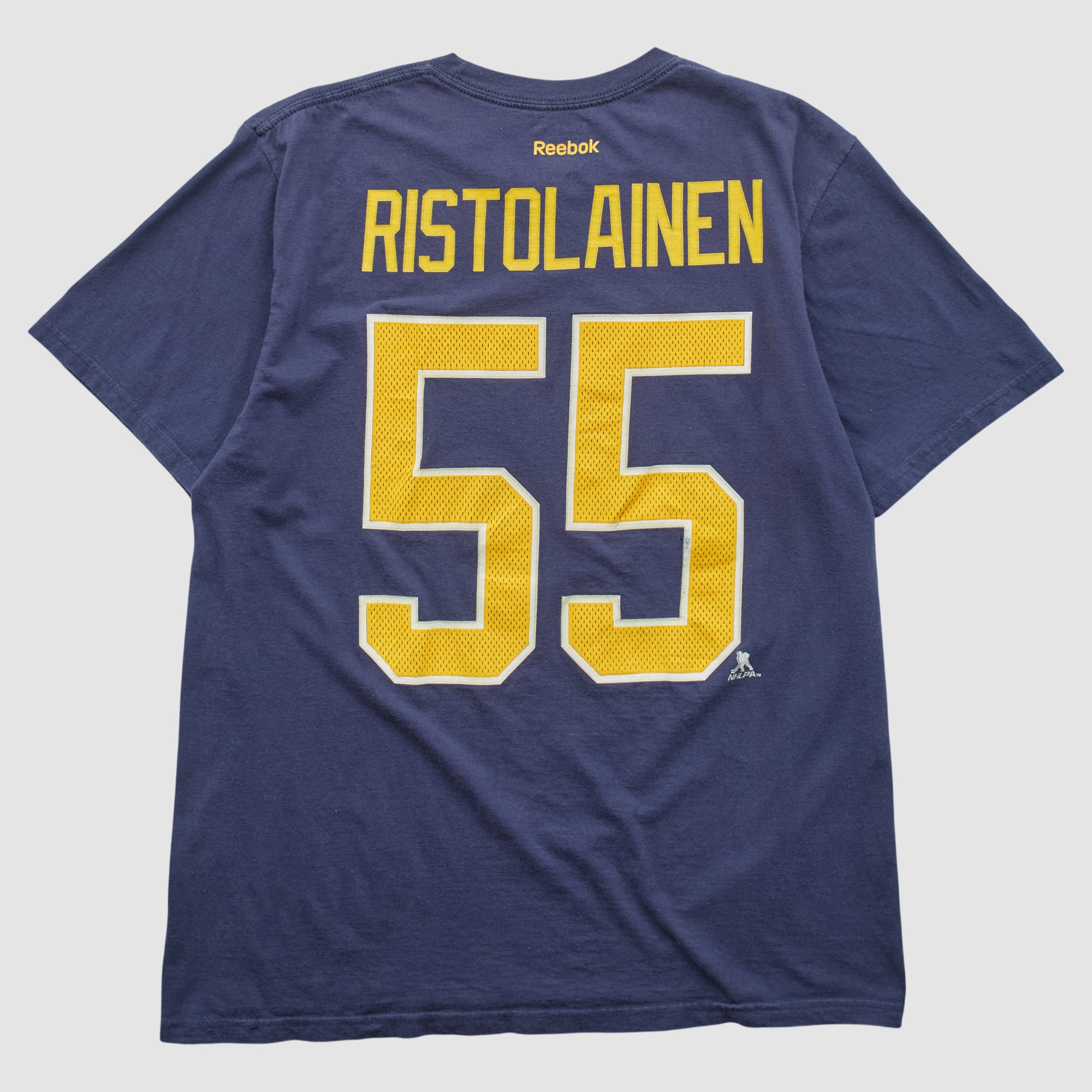 Buffalo Sabres Reebok 2010s T-shirt - Navy - M by Fanatics Real Vintage
