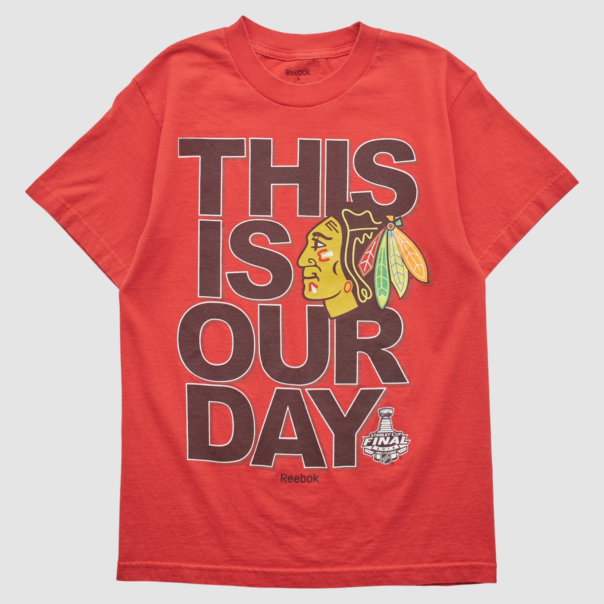 Chicago Blackhawks Reebok 2013 T-shirt - Red - XS by Fanatics Real Vintage