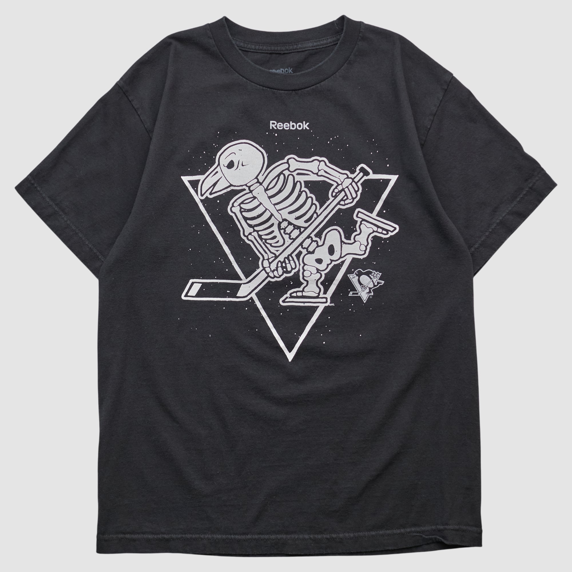 Pittsburgh Penguins Reebok 2010s T-shirt - Black - S by Fanatics Real Vintage