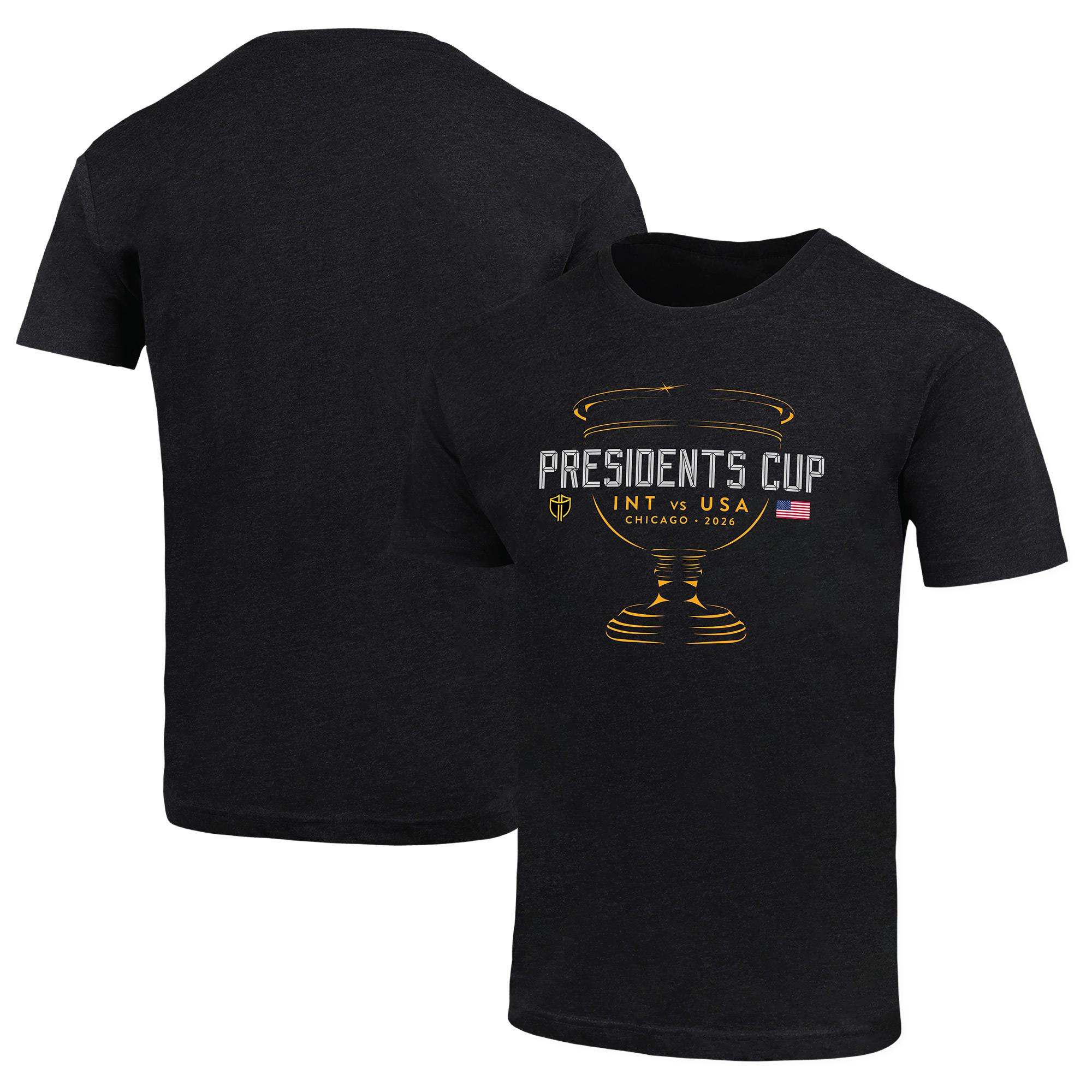 Men’s Ahead Charcoal 2026 Presidents Cup Trophy Liam T-Shirt Men’s Ahead Charcoal 2026 Presidents Cup Trophy Liam T-Shirt