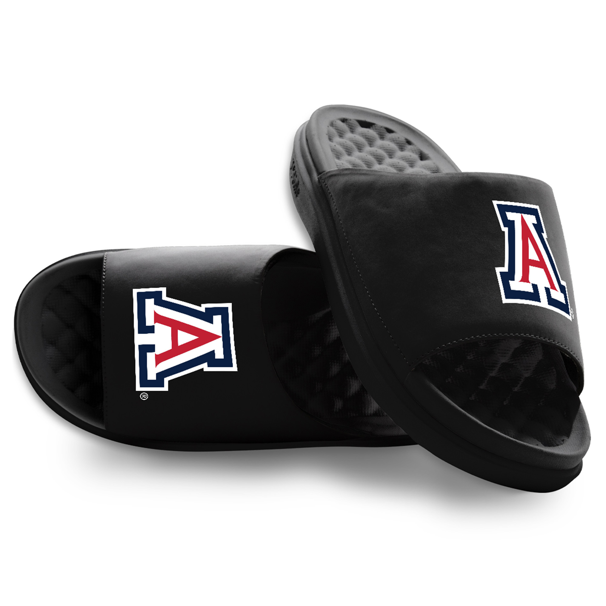 Unisex ISlide Black Arizona Wildcats Primary Logo Motive Slide Sandals