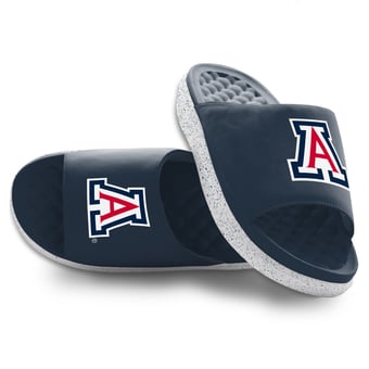 Unisex ISlide Navy Arizona Wildcats Primary Logo Motive Slide Sandals