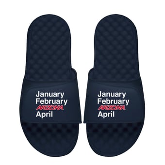 Unisex ISlide Arizona Wildcats Basketball Months Slide Sandals