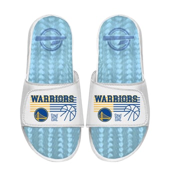 Unisex ISlide x Staycool Golden State Warriors Collage Gel Slide Sandals