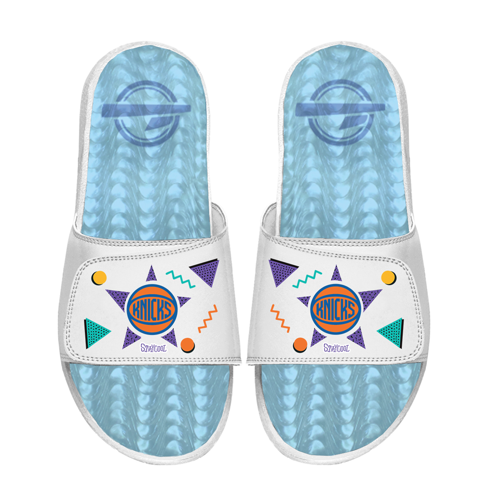 Unisex ISlide x Staycool New York Knicks Retro Gel Slide Sandals