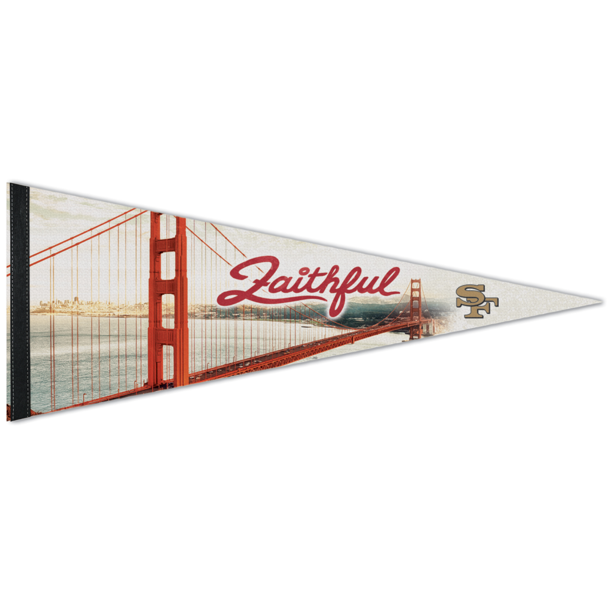 WinCraft San Francisco 49ers 12'' x 30'' Premium Pennant