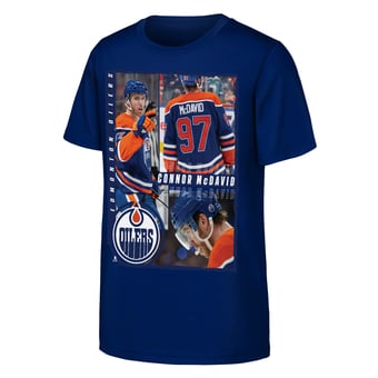 Youth Outerstuff Connor McDavid Royal Edmonton Oilers All For One T-Shirt