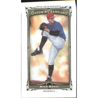 2013 Upper Deck Goodwin Champions Mini Canvas #220 Nick Bucci/198*