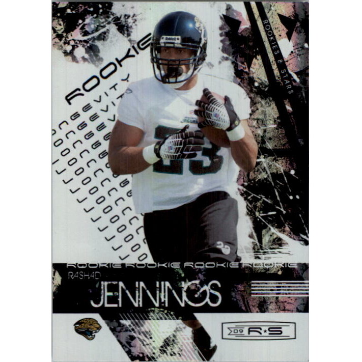 2009 Donruss Rookies and Stars Longevity Parallel Silver Holofoil #184 Rashad Jennings