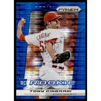 2013 Panini Prizm Prizms Blue Pulsar #271 Tony Cingrani