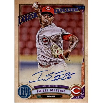 2019 Topps Gypsy Queen Autographs #GQARI Raisel Iglesias